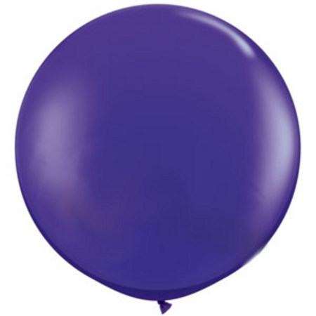 (image for) 60cm Round Latex ~ Purple Violet (Float time 3+ days)